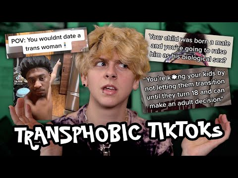 TRANS GUY REACTS TO TRANSPHOBIC TIKTOKS (THEY'RE DREADFUL) | NOAHFINNCE