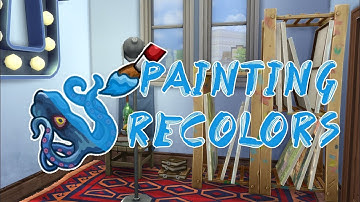 How to Make CC Custom Paintings