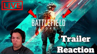 Battlefield 2042 Trailer Reaction!! THIS LOOKS AMAZING LETS GOOO!!