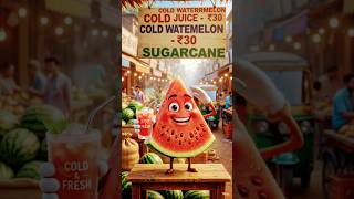मैं तरबूज हूँ 😍😍😍 | watermelon 🍉 #shorts #viral #trending #ai #aianimation #aivideo