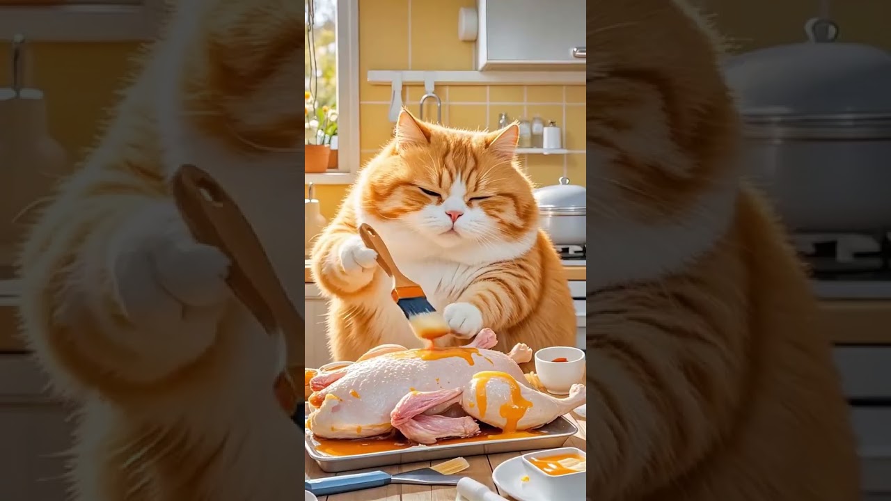 Brave Cat Saves Baby Duck 🐱🦆 | Unexpected Friendship ❤️ 