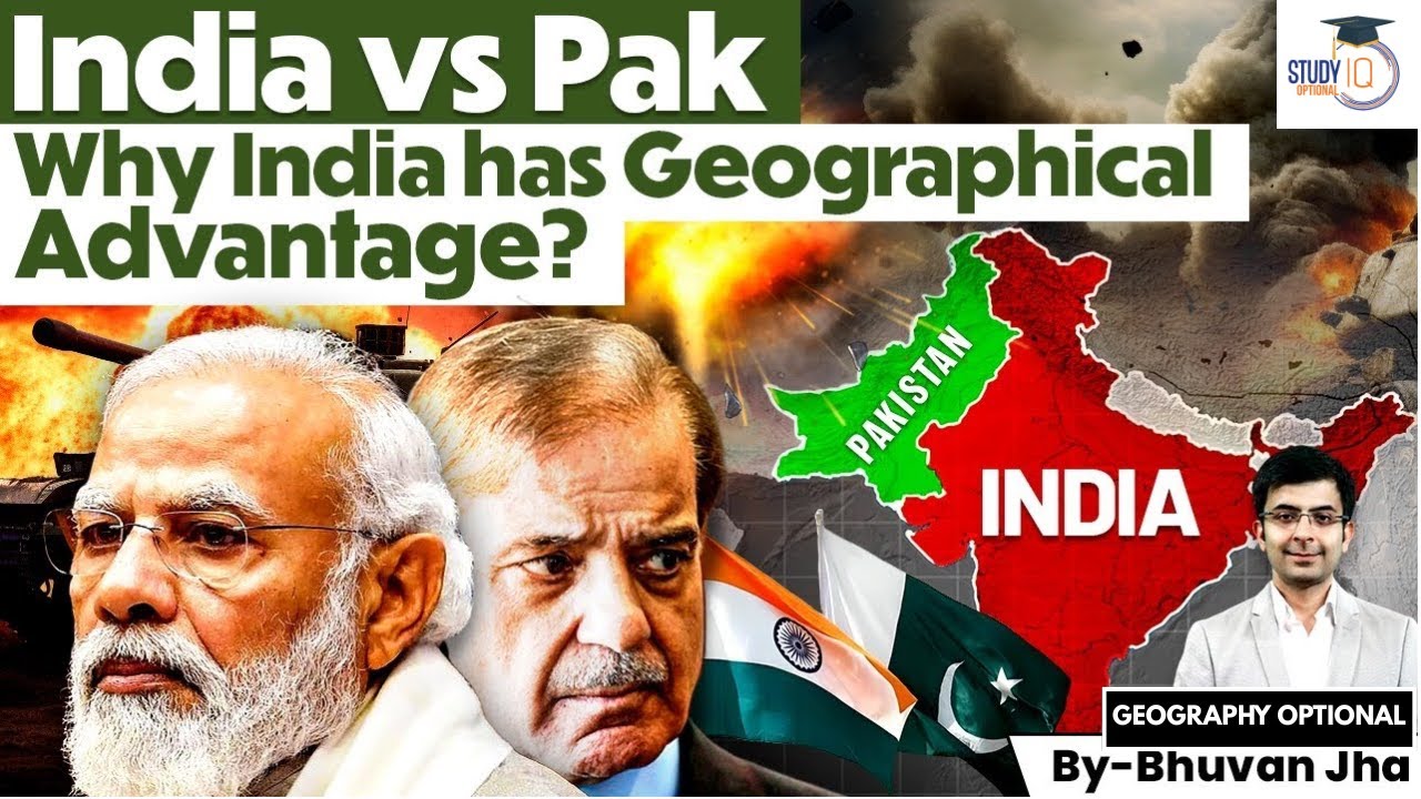  Foto zu How Geography Made India Unstoppable Against Pakistan! 