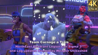Agents of Mayhem NE Quadrant Legion Lair Sigma 3 DoomsDay (Carnage a Trois)
