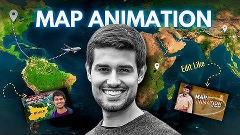 Dark Secrets Dhruv Rathee Professional Travel Map Animation
