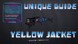 Borderlands 2 Unique Weapon Guide- Yellow Jacket