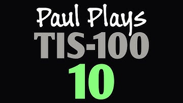 Paul Plays TIS-100 10 (Signal Pattern Detector)