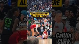 Sophie Cunningham Shows What Being a Great Teammate Looks Like #caitlinclark