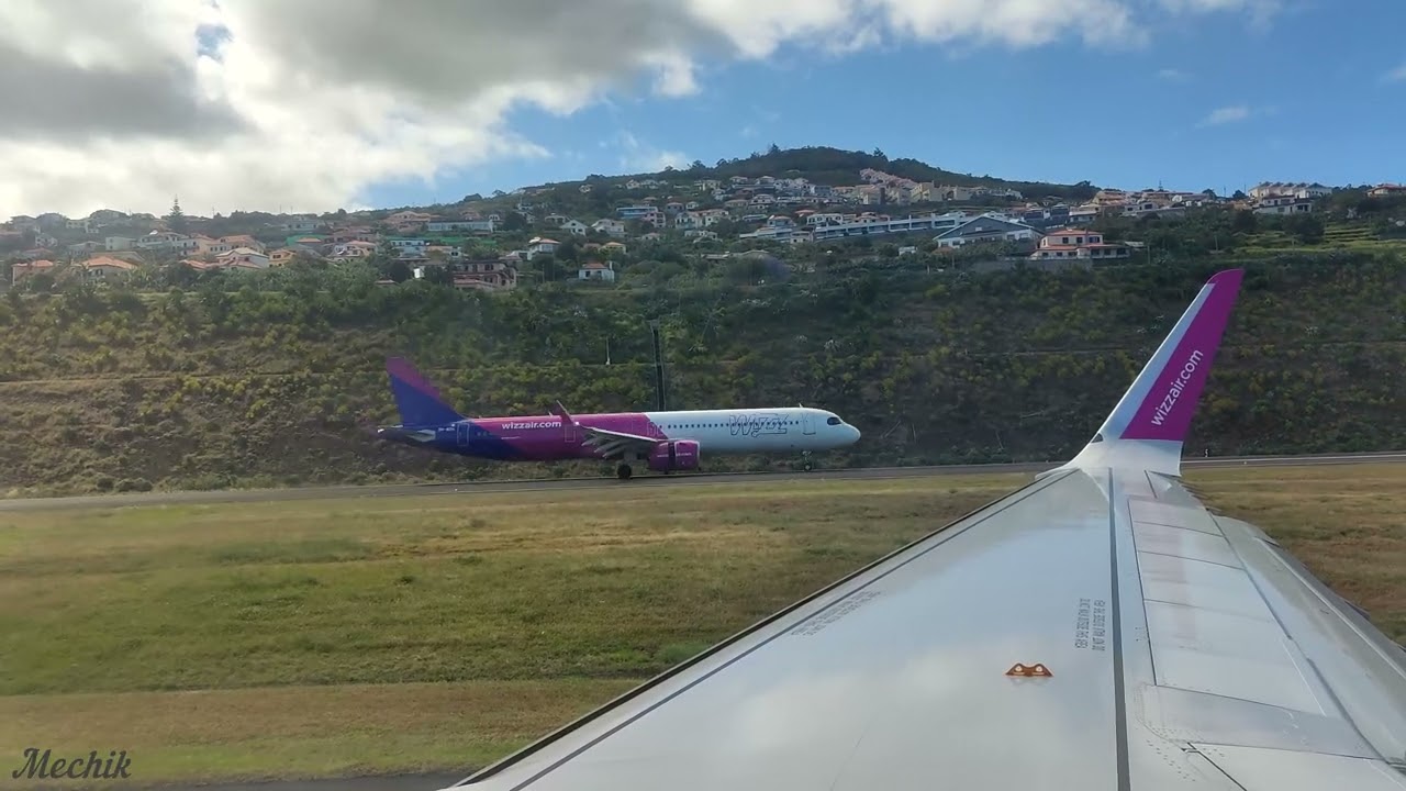 18.05.2025 Take off from Madeira Airport (FNC).