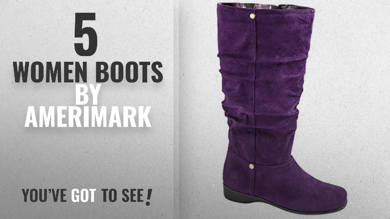Top 10 Amerimark Women Boots [2018]: AmeriMark Women's Adult Adina Boot 10 Medium US Women/Dark