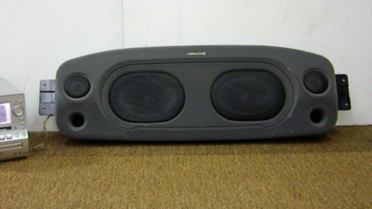 KENWOOD ケンウッド KSC-RZ7700 天井スピーカー 動作確認 - YouTube