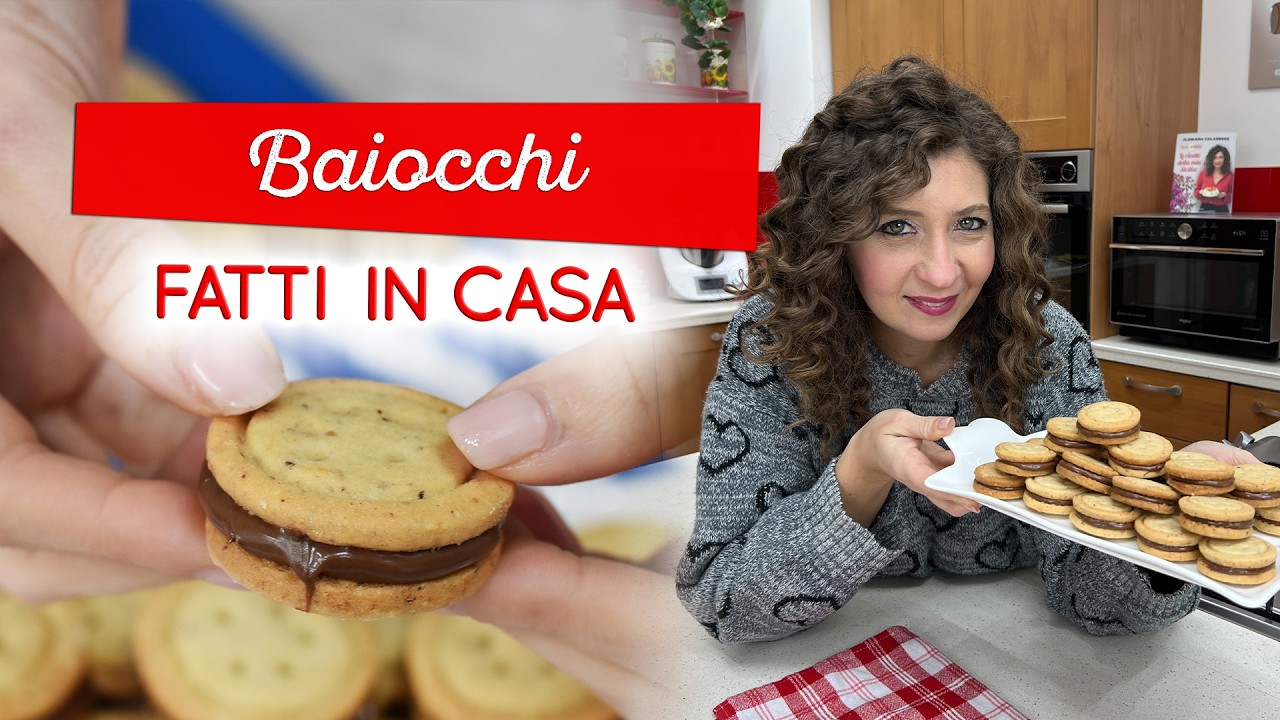 Baiocchi fatti in casa con frolla alle nocciole: letteralmente irresistibili!