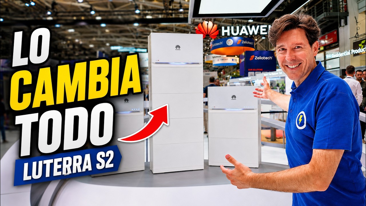 ¡INCREÍBLE! Huawei LUTERRA S2 lo integra TODO: la CASA SOLAR definitiva | Intersolar 2026 ⚡