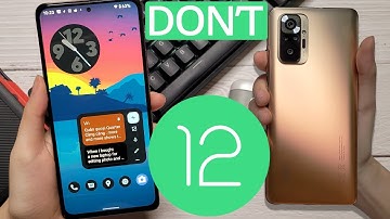 How I Flashed Android 12 On My Redmi Note 10 Pro