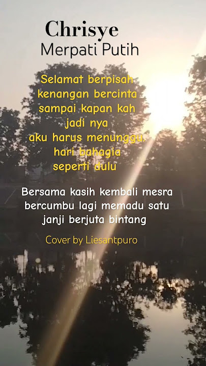 Merpati Putih - Chrisye #cover by Liesantpuro #shorts  #nostalgia #tembang #kenangan @Radiojaddoels