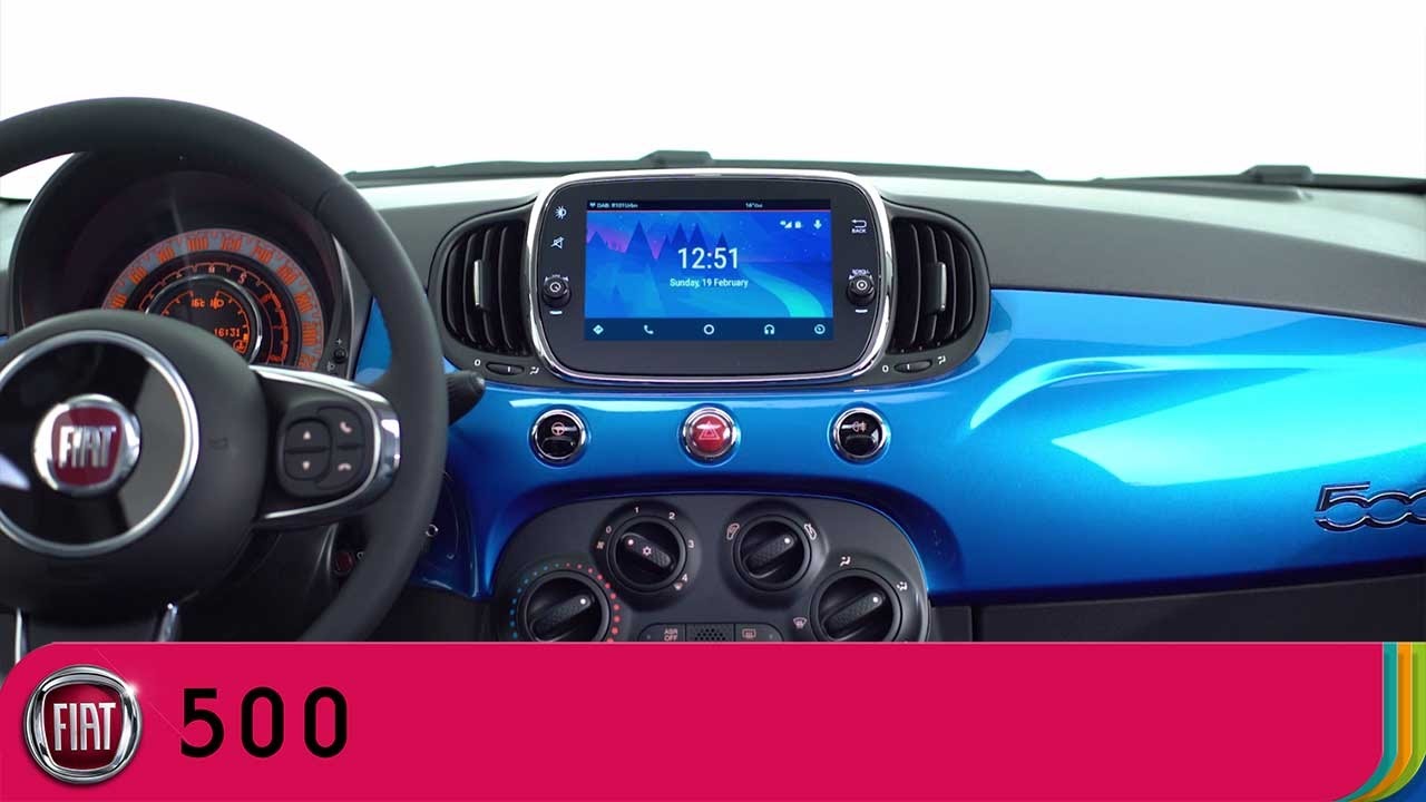 Fiat 500 Mirror Music Android Auto Fiat UK YouTube