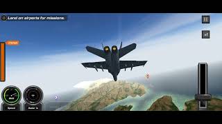 fighter plane on mission
