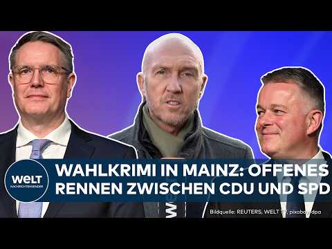 WAHLTAG: Kopf-an-Kopf-Rennen bei Landtagswahl in Rheinland-Pfalz!