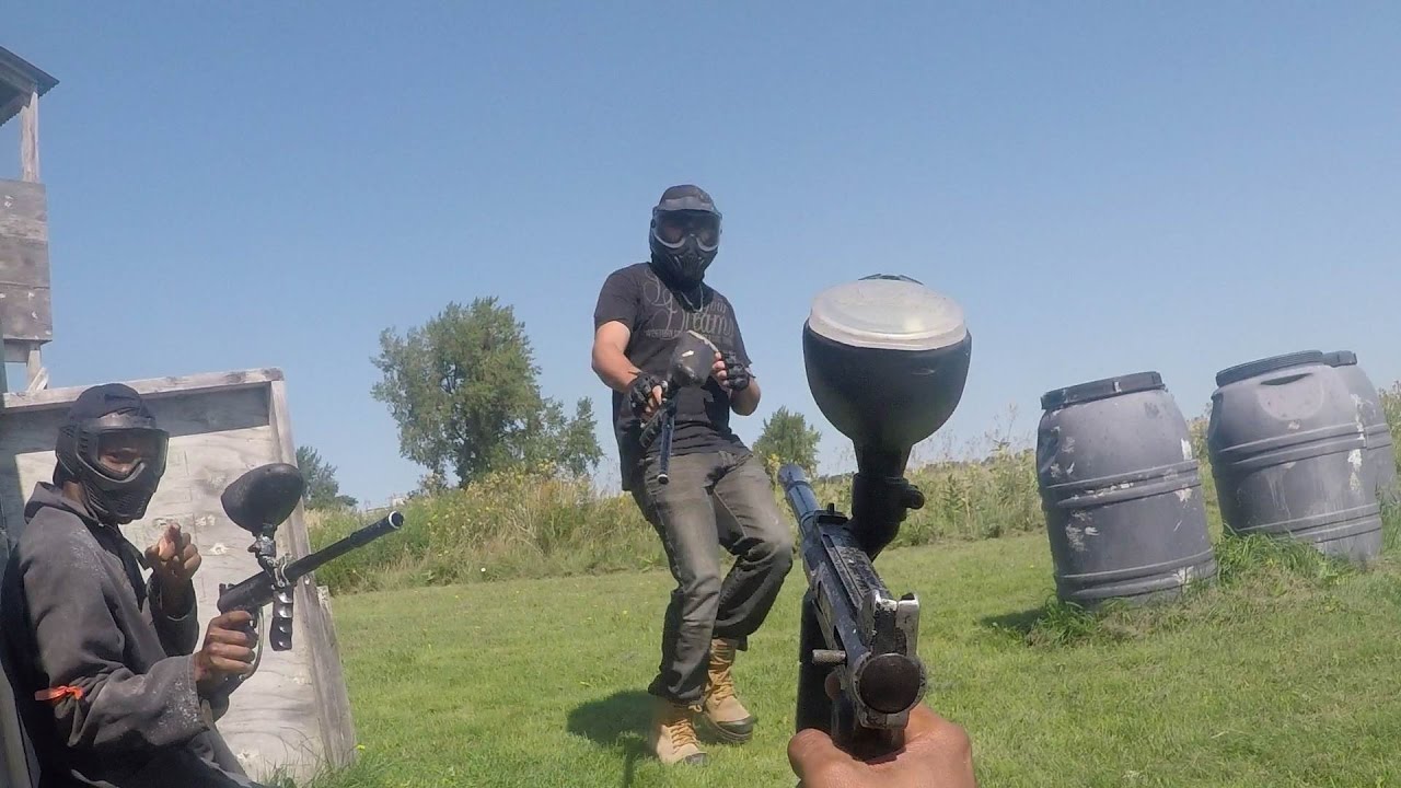 Paintball Le Fou de l'île YouTube