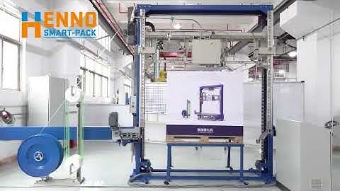 Big force pallet Top load strapping machine
