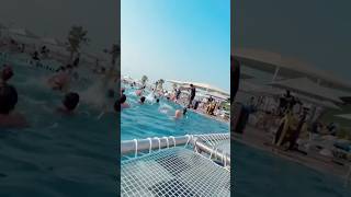 Pool Workout! #swimmingpool #pool #poolparty #summer #shorts #shortvideo #doha