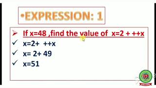 Increment&Decrement operator JAVA|Class 9|Computer|Holy Heart Schools