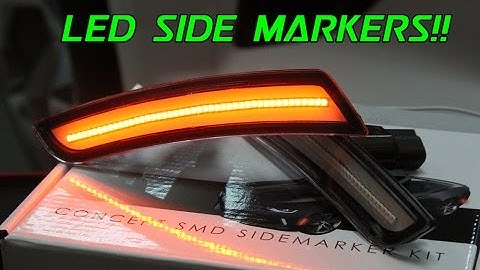 Oracle Side Marker Install and we talk LETHAL CAMARO