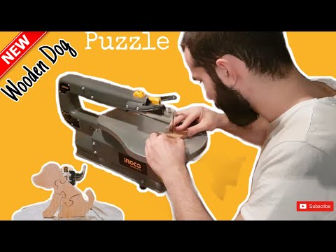 How To Make, Fast And Easy Wooden Dog [puzzle]