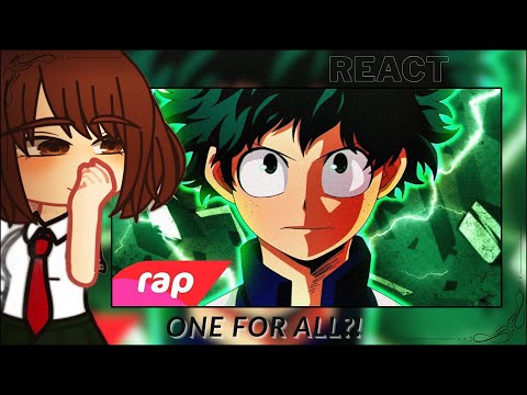 ♪ Sala 1-A React EU SEMPRE FUI UM HERÓI | Rap do Midoriya (Boku no Hero) | 7MZ