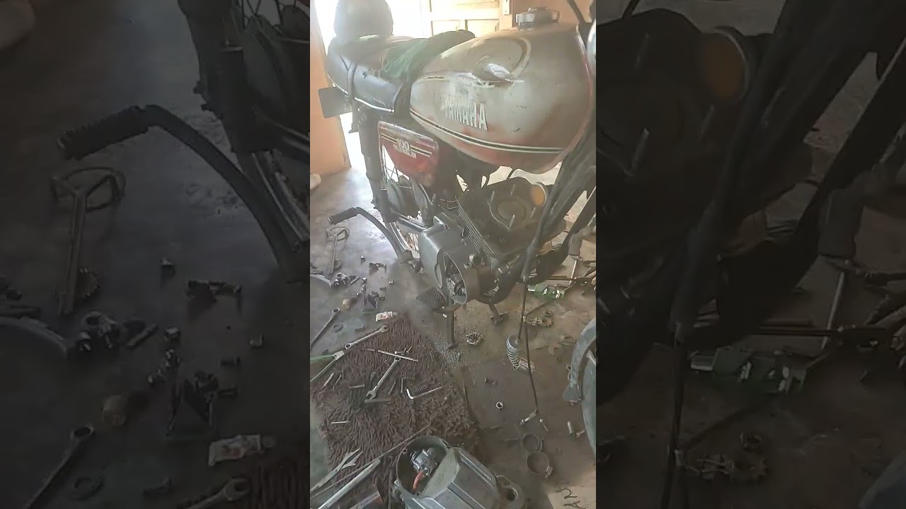 Yamaha Rs 100 Bore up RX king 135