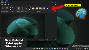 New updated Paint app!🎨🖌️(Windows 11)🪟