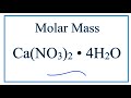 Calcium Nitrate and Molar Mass