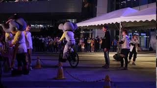 20201103 🐘 TW 中信兄弟 CTBC Brothers 吉祥物小翔Sean～國際巨星小翔騎單車show!