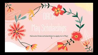 May DACA Scholarships