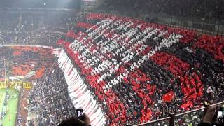 Inter Milan 1-1 24 Febbraio 2013 Coroegrafia Curva Sud