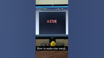 How to make star emoji in ms word... #shorts #ytshorts #msword #computer