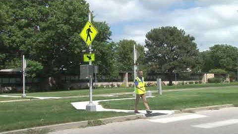 School Zone Safety - Rectangular Rapid Flashing Beacon (RRFB)