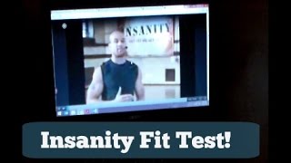 Insanity Fit Test - Workout #1 Fit Test! Insanity Workout Online
