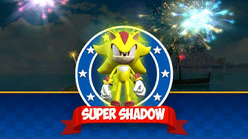 Sonic Dash - Super Shadow New Character Unlocked Fan Made - All Characters Unlocked Android Gameplay
