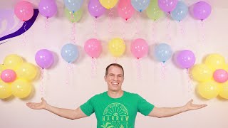 How to Stick Balloons on wall  balloons on ceiling  balloon decoration ideas  gustavo gg