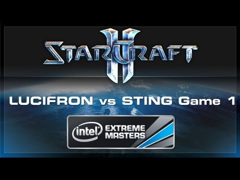 Lucifron vs Sting Game 1 SC2 IEM Singapore Day 3