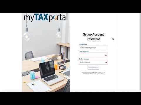 Register with MyTAXPortal
