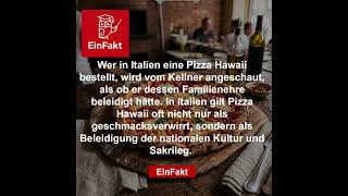 Pizza Hawaii in Italien? | Warum es als Sakrileg gilt | EinFakt