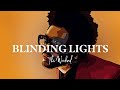 Blinding lights  the weeknd lyrics