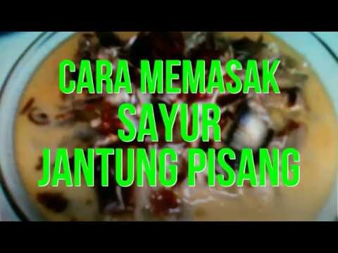 Cara Memasak Jantung Pisang Agar Tidak Hitam