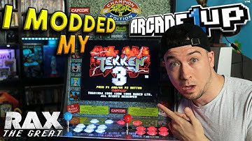 I MODDED MY STREET FIGHTER ARCADE 1UP CABINET!