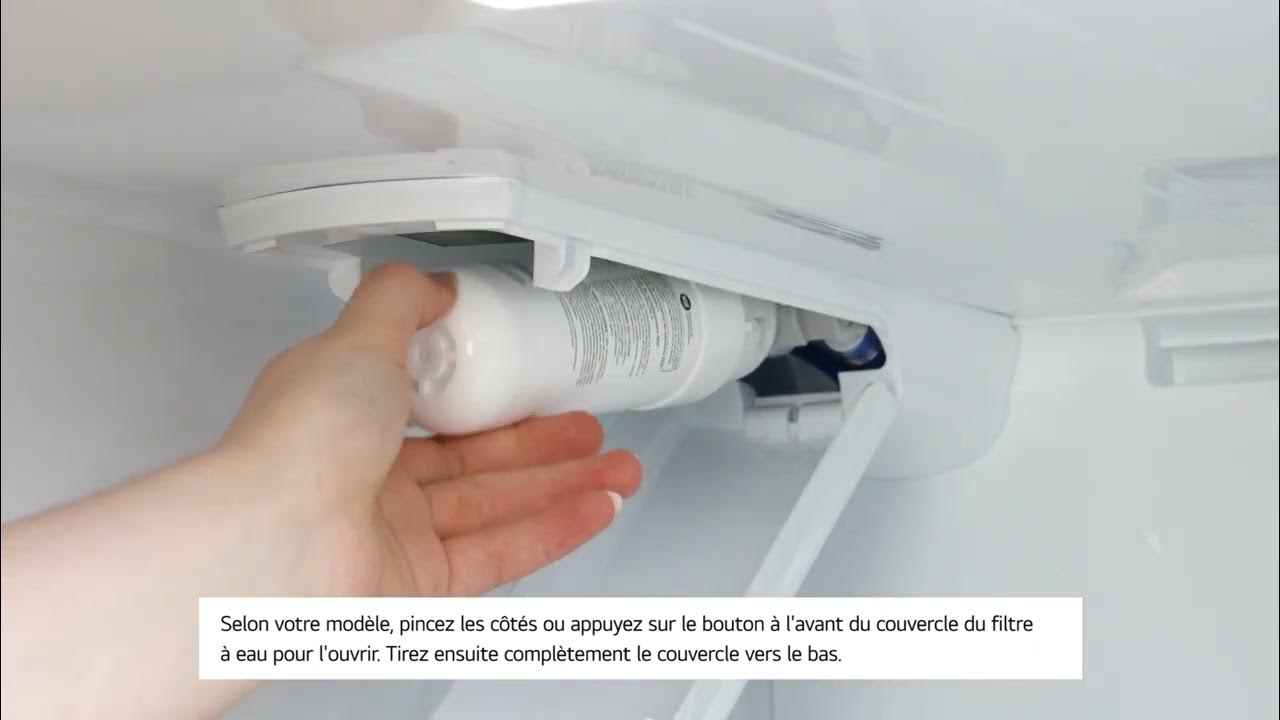 LG Réfrigérateur] Comment remplacer le filter à eau de votre réfrigérateur  LG 