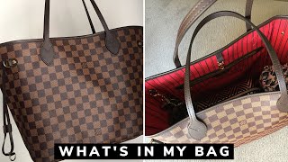 N I C H O L L E S O P H I A: What's In My Bag // Louis Vuitton Neverfull