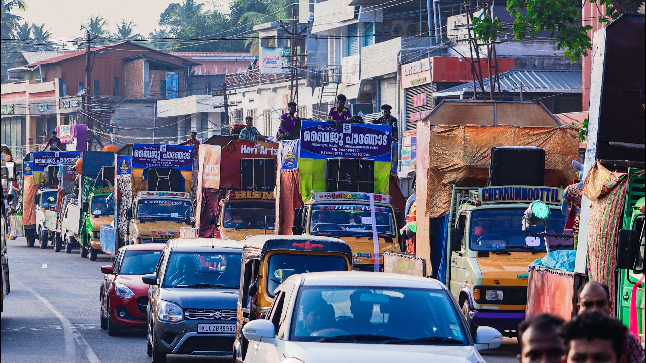 ചാത്തന്നൂർ പൂരത്തിലെ 25ൽ പരം ഗംഭീര കെട്ടുകാഴ്ച്ചകൾ | Top25 Festival Floats at Chathanoor Pooram 2023