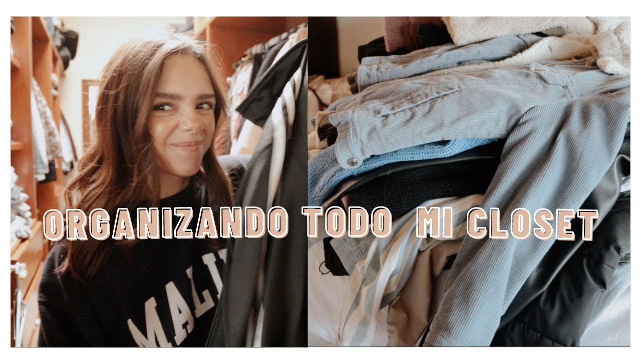 organizando mi closet- depuración extrema