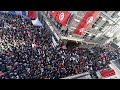Tunisians take part in ugtt labour union antigovernment rally